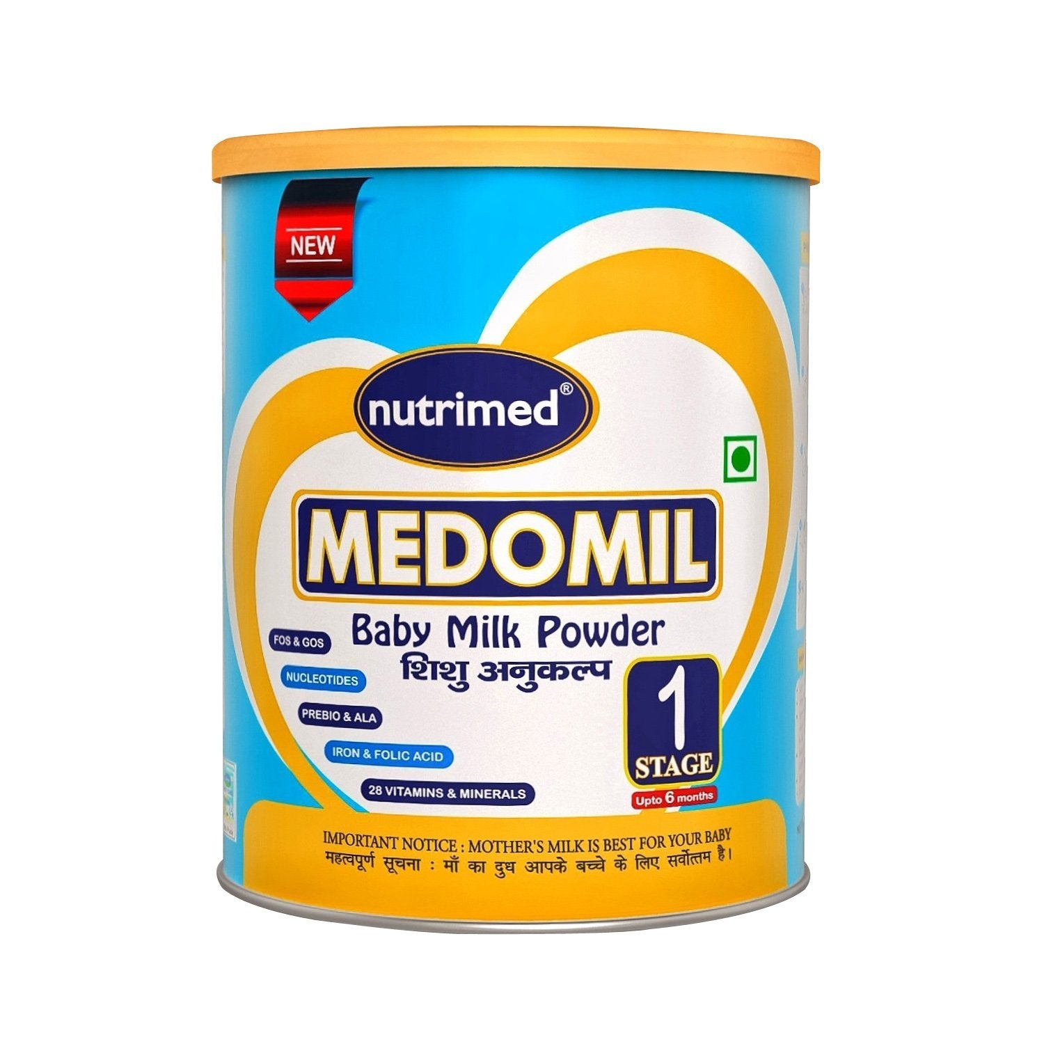 Medomil Stage 1 Infant Milk Formula (0-6 months) - 400gm - nutrimedmain
