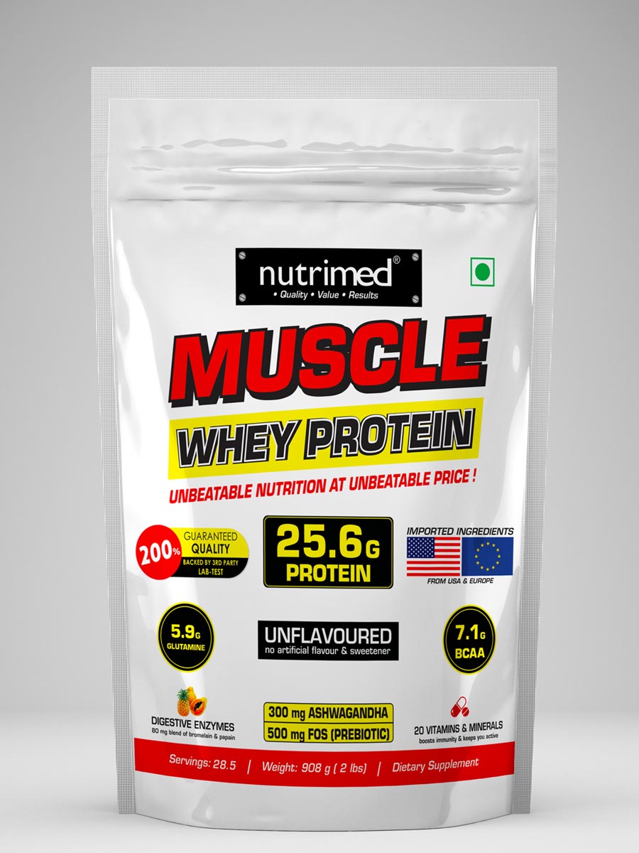 Muscle Whey Protein = 2lbs + 2lbs - nutrimedmain