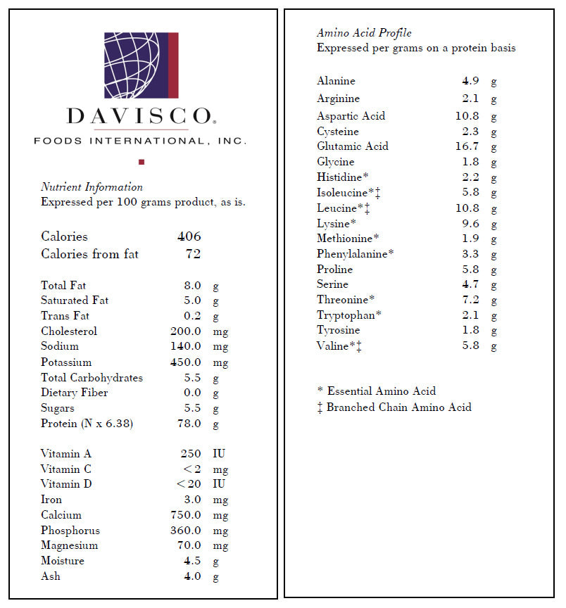 Davisco Whey Protein Concentrate 80% - nutrimedmain