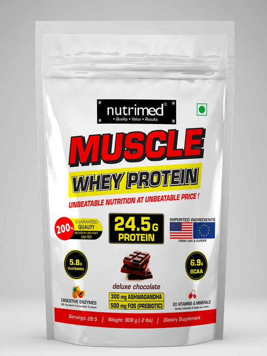 Muscle Whey Protein = 2lbs + 2lbs - nutrimedmain