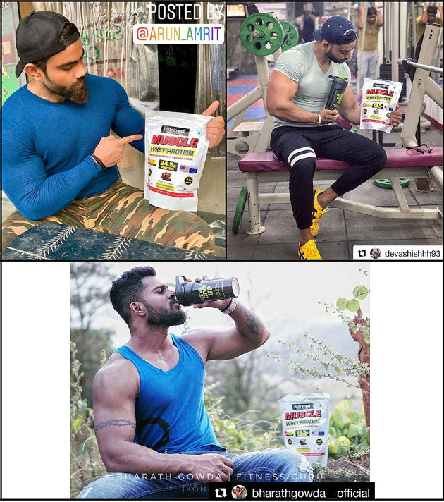 Muscle Whey Protein = 2lbs + 2lbs - nutrimedmain