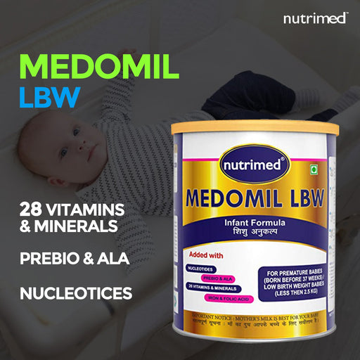 Nutrimed Medomil LBW - 400 gms - nutrimedmain