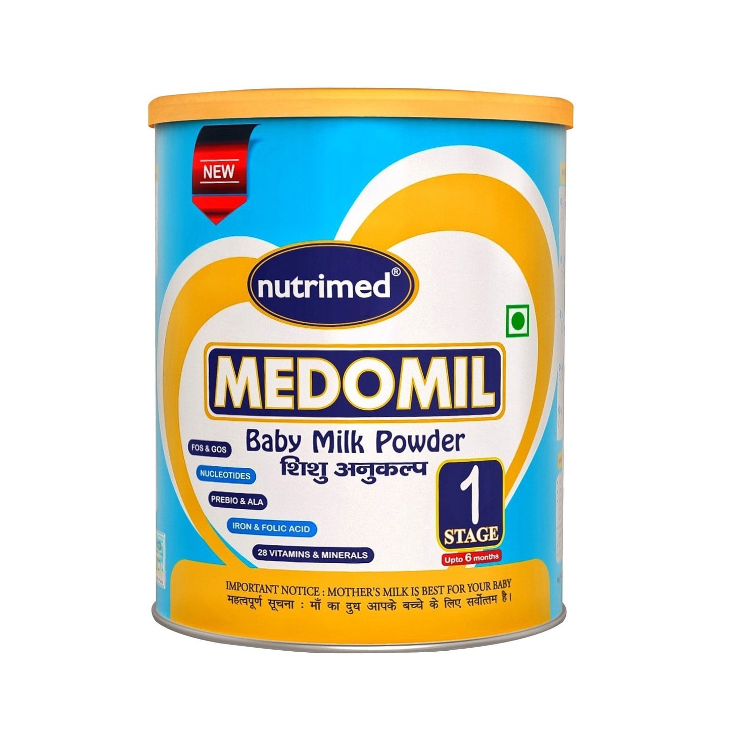 Medomil Stage 1 Infant Milk Formula (0-6 months) - 400gm - nutrimedmain