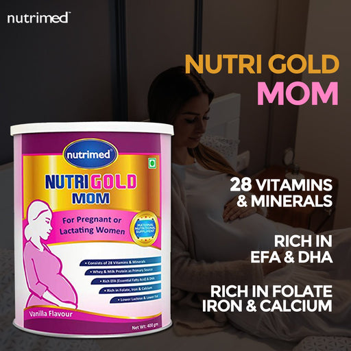 Nutrigold Mom-400gm - nutrimedmain