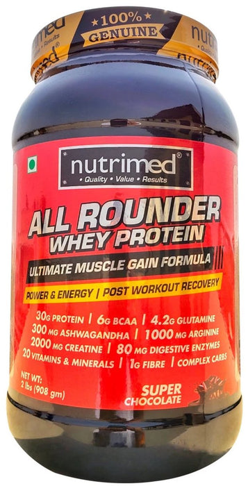 All Rounder Whey Protein - 2 lbs - nutrimedmain
