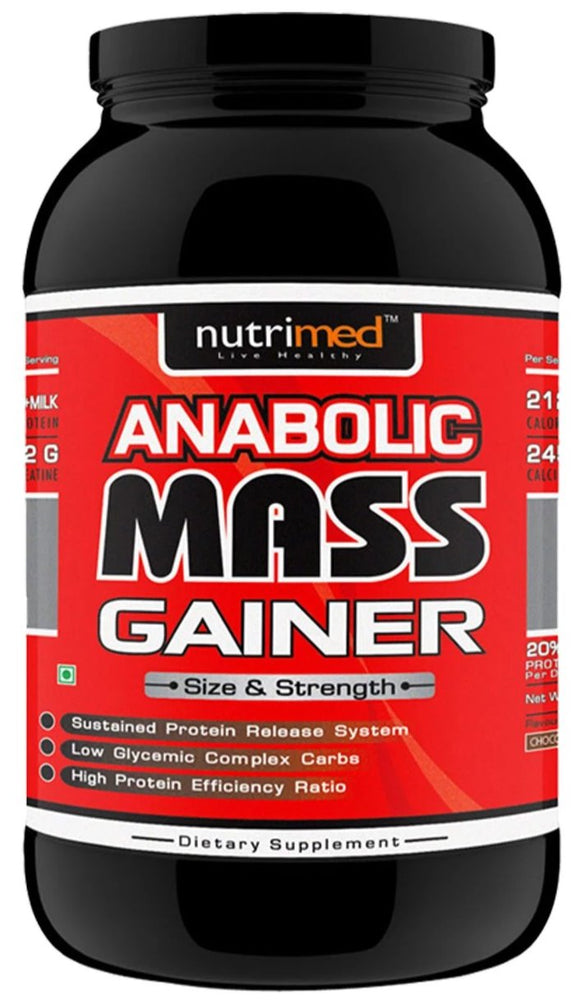 Anabolic Mass Gainer 1 kg - nutrimedmain