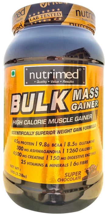 Bulk Mass Gainer - 1 kg - nutrimedmain