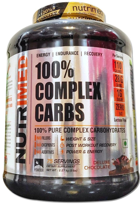 100% Complex Carbs - 5 lbs - nutrimedmain