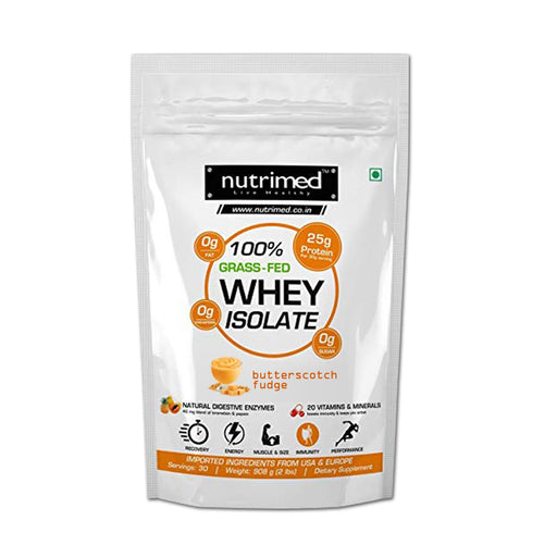 100% Grass-fed Whey Isolate (with Enzymes, Multivitamins) - nutrimedmain