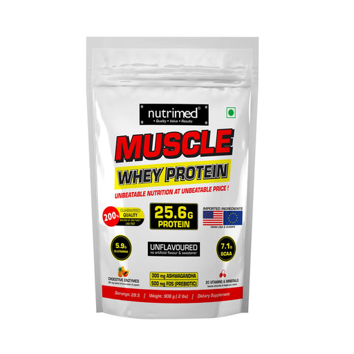 Muscle Whey Protein = 2 lbs - nutrimedmain