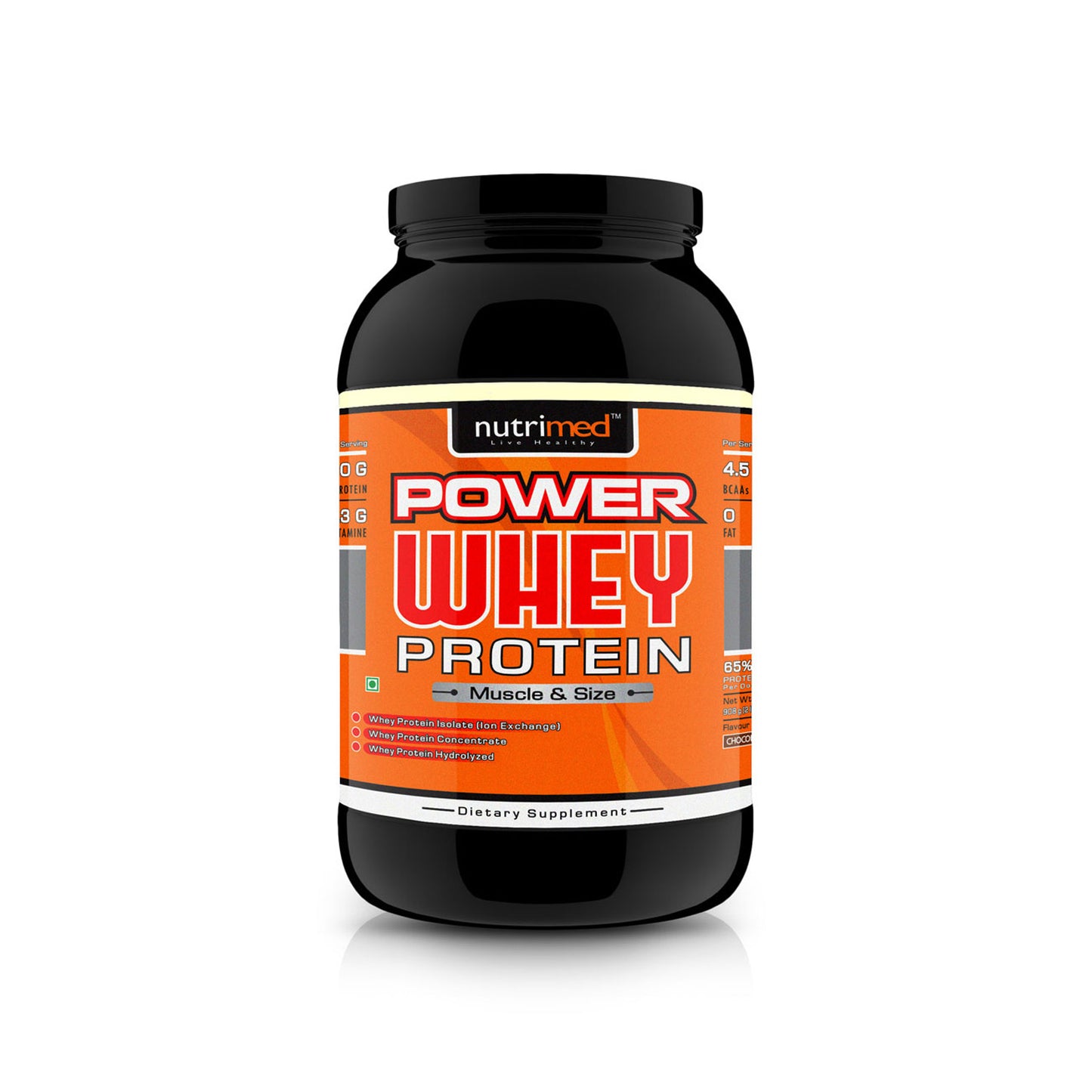 Power Whey Protein - 2 lbs - nutrimedmain