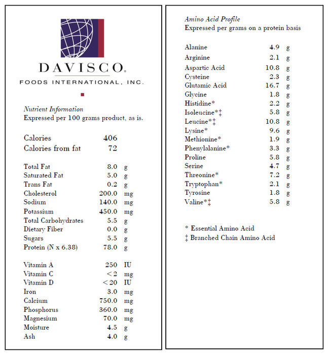Davisco Whey Protein Concentrate 80% - nutrimedmain