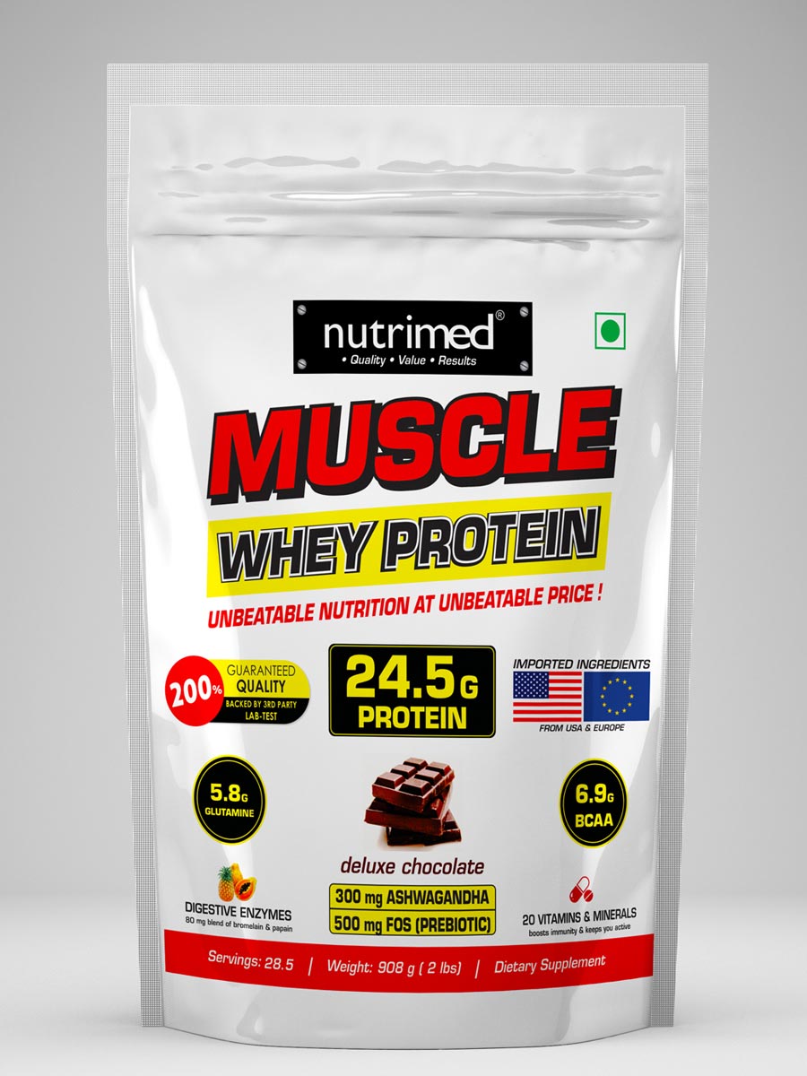 Muscle Whey Protein = 2 lbs - nutrimedmain