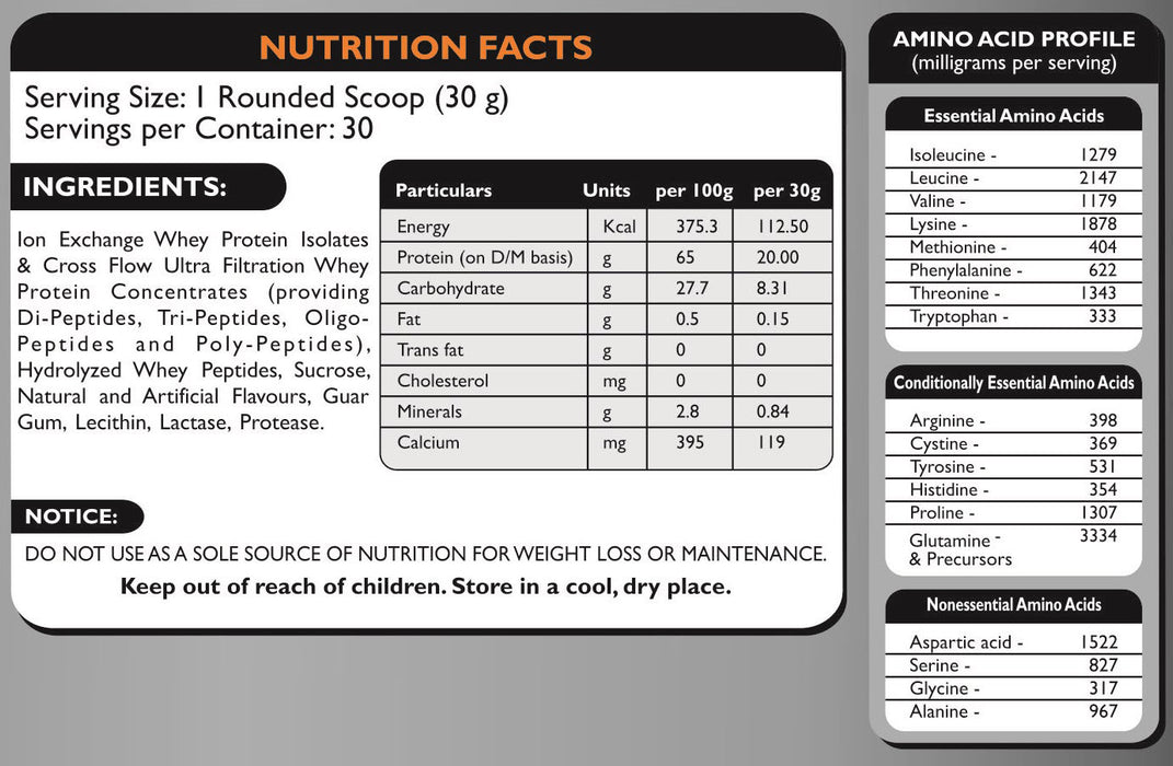 Power Whey Protein - 2 lbs - nutrimedmain