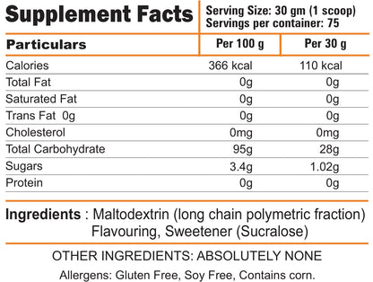 100% Complex Carbs - 5 lbs - nutrimedmain