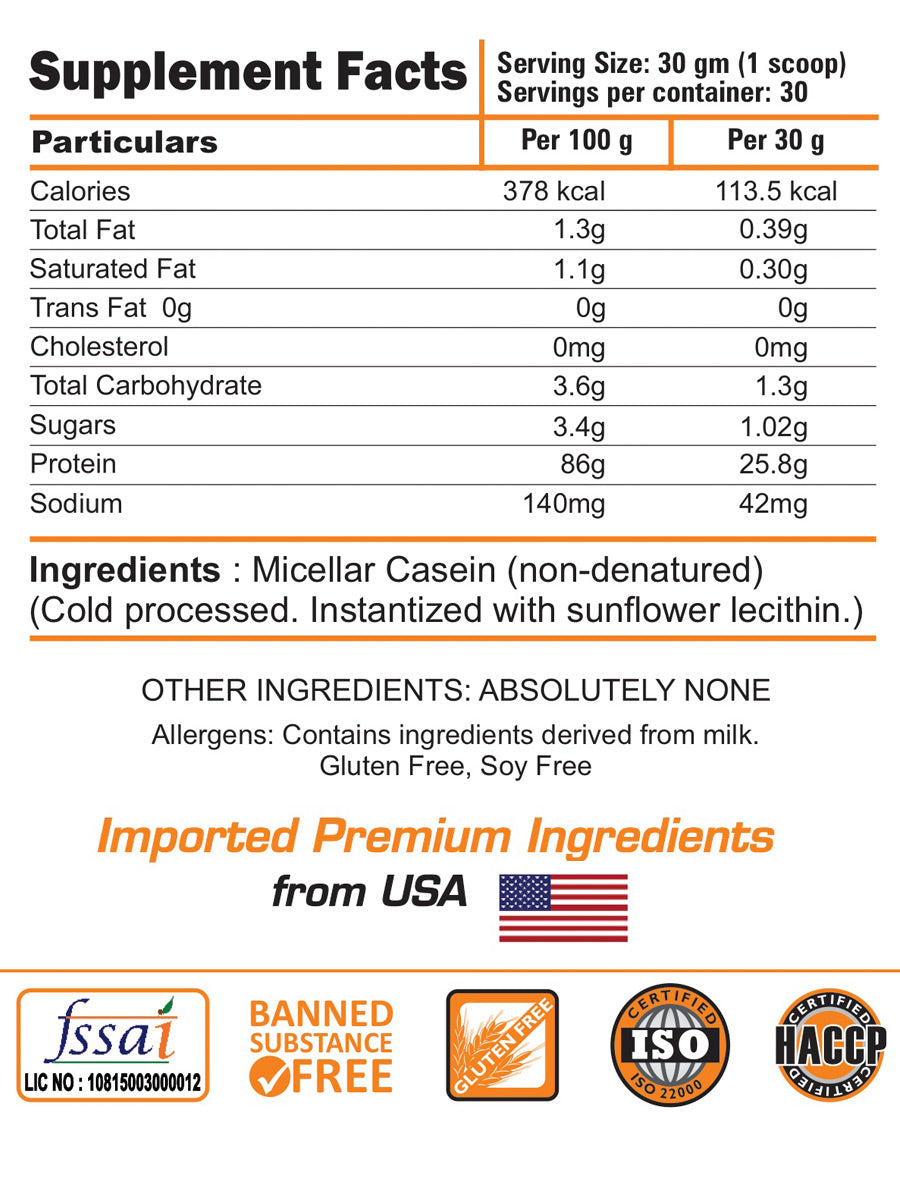 100% Micellar Casein - nutrimedmain