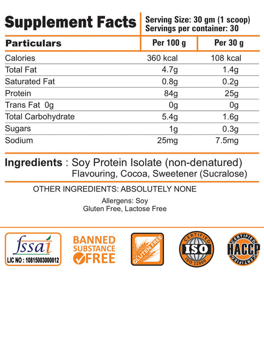 100% Soy Protein Isolate - nutrimedmain