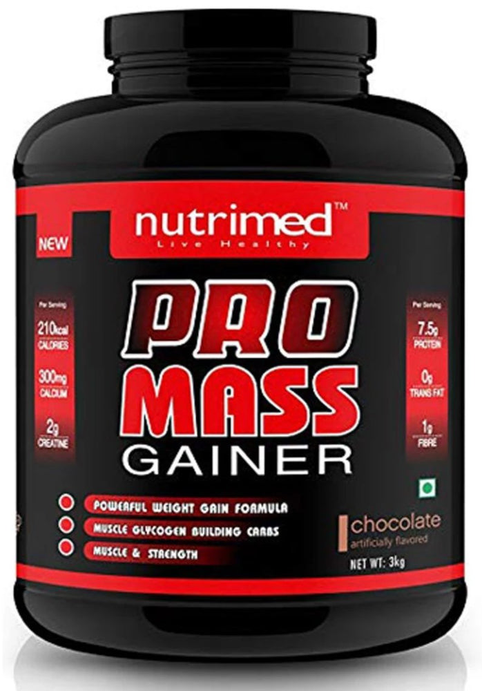 Pro Mass Gainer - 3 kg - nutrimedmain